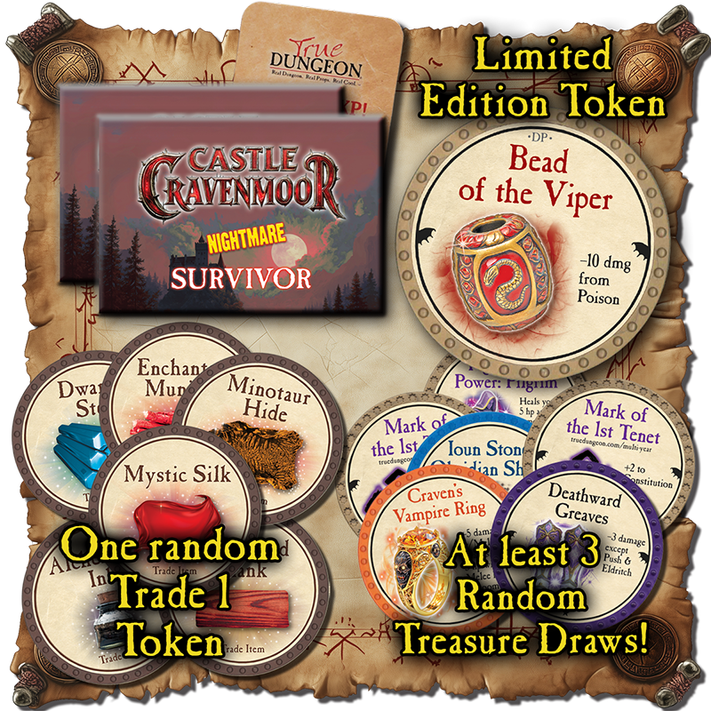 Cravenmoor Participation Tokens and Swag
